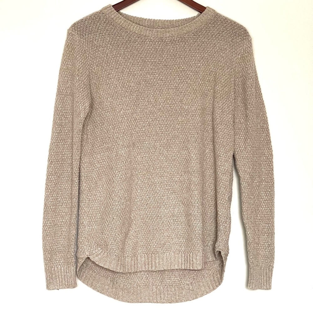 Pink Clover Textured Sweater